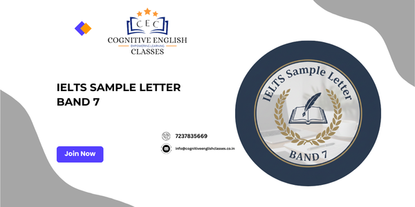IELTS Sample Letter Band 7