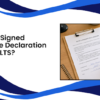 Candidate Declaration Copy in IELTS