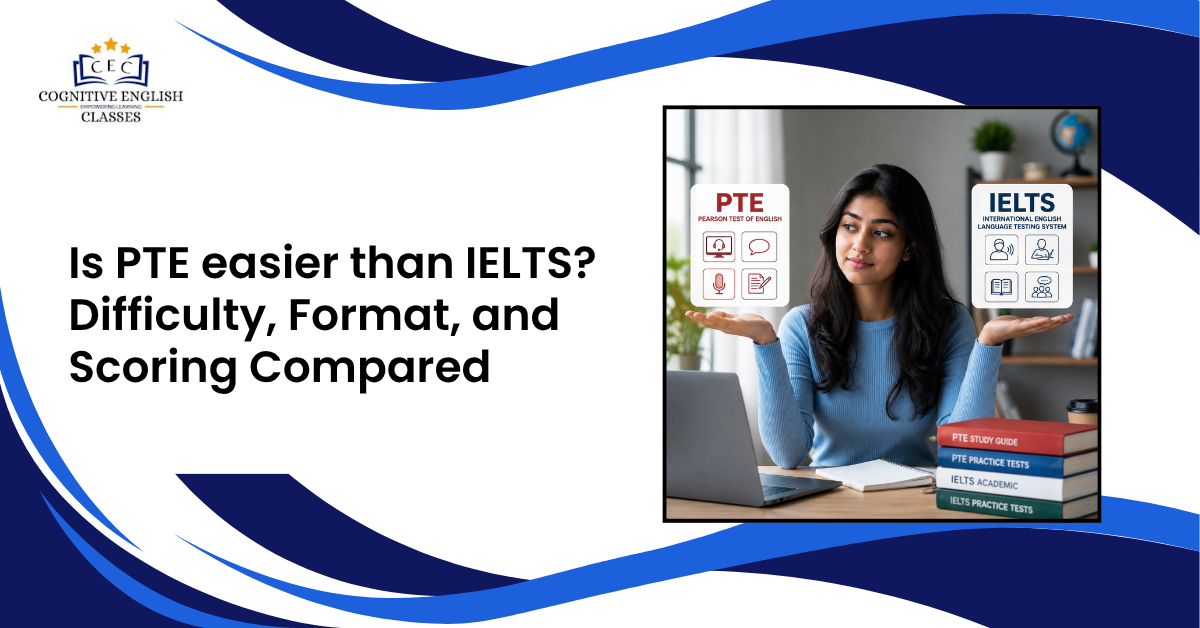 PTE easier than IELTS